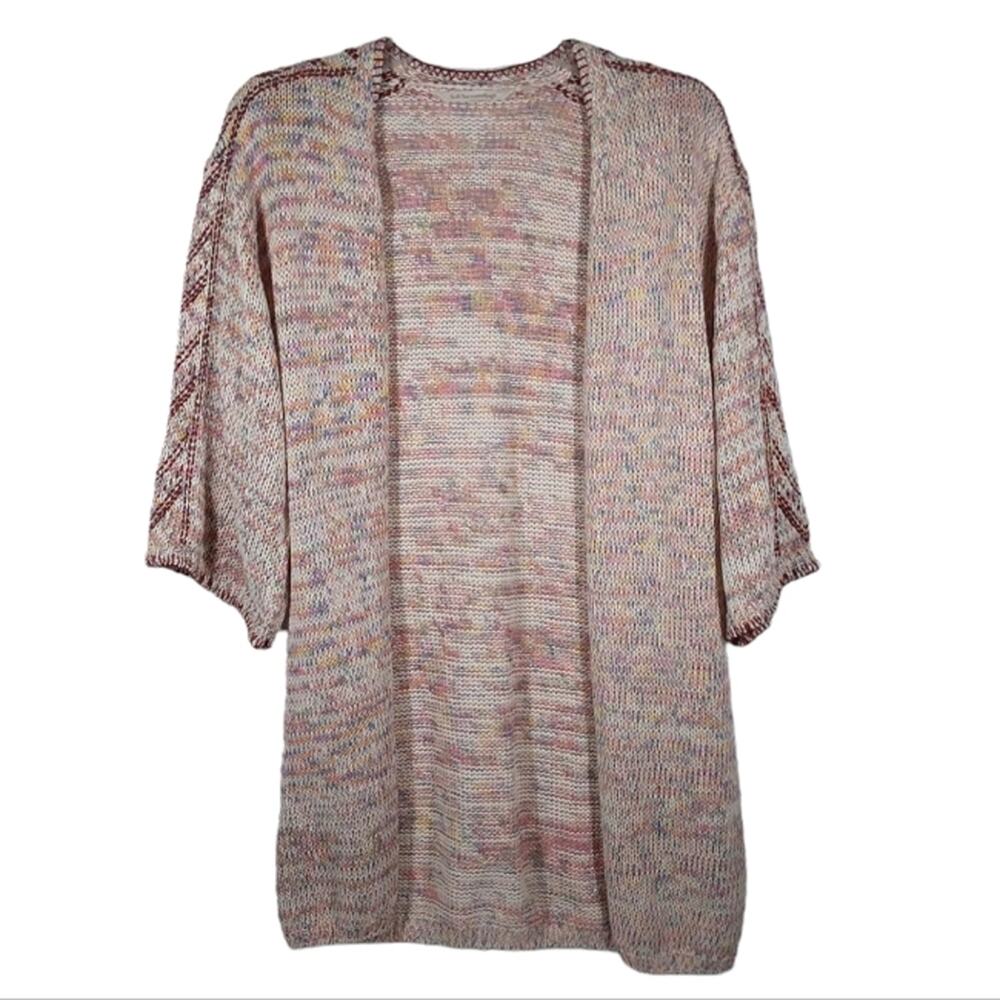 Soft Surroundings Ochoa Multi-Color Open Front Ca… - image 1